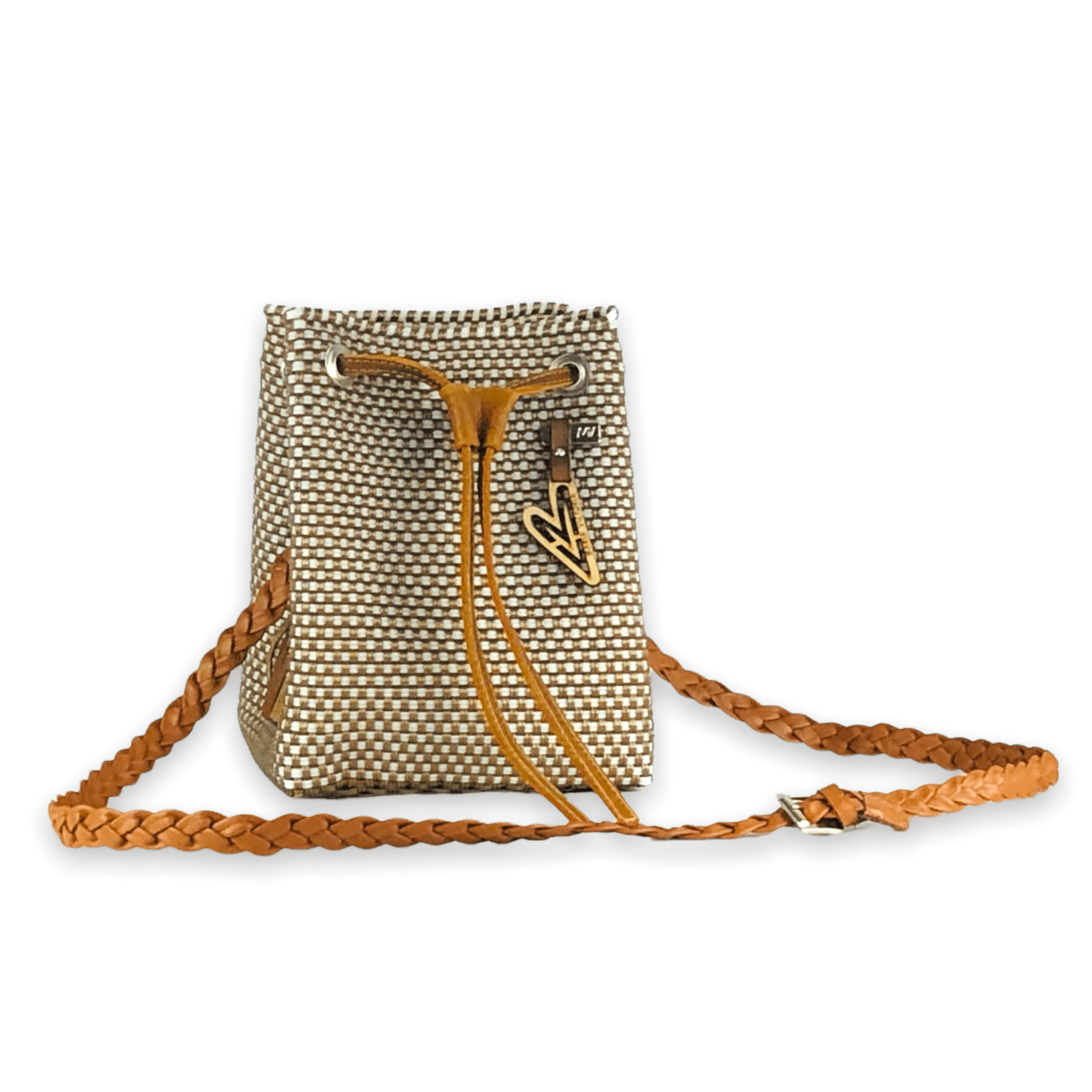 Maria Victoria | Ana Crossbody Bag | Saturated Black Collection |Upcycled,  Handwoven